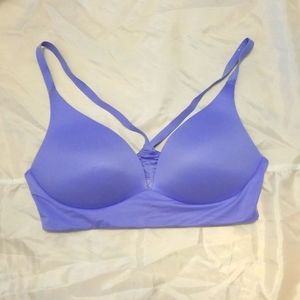 Victoria's Secret lavender lightly lined wireless plunge 36C